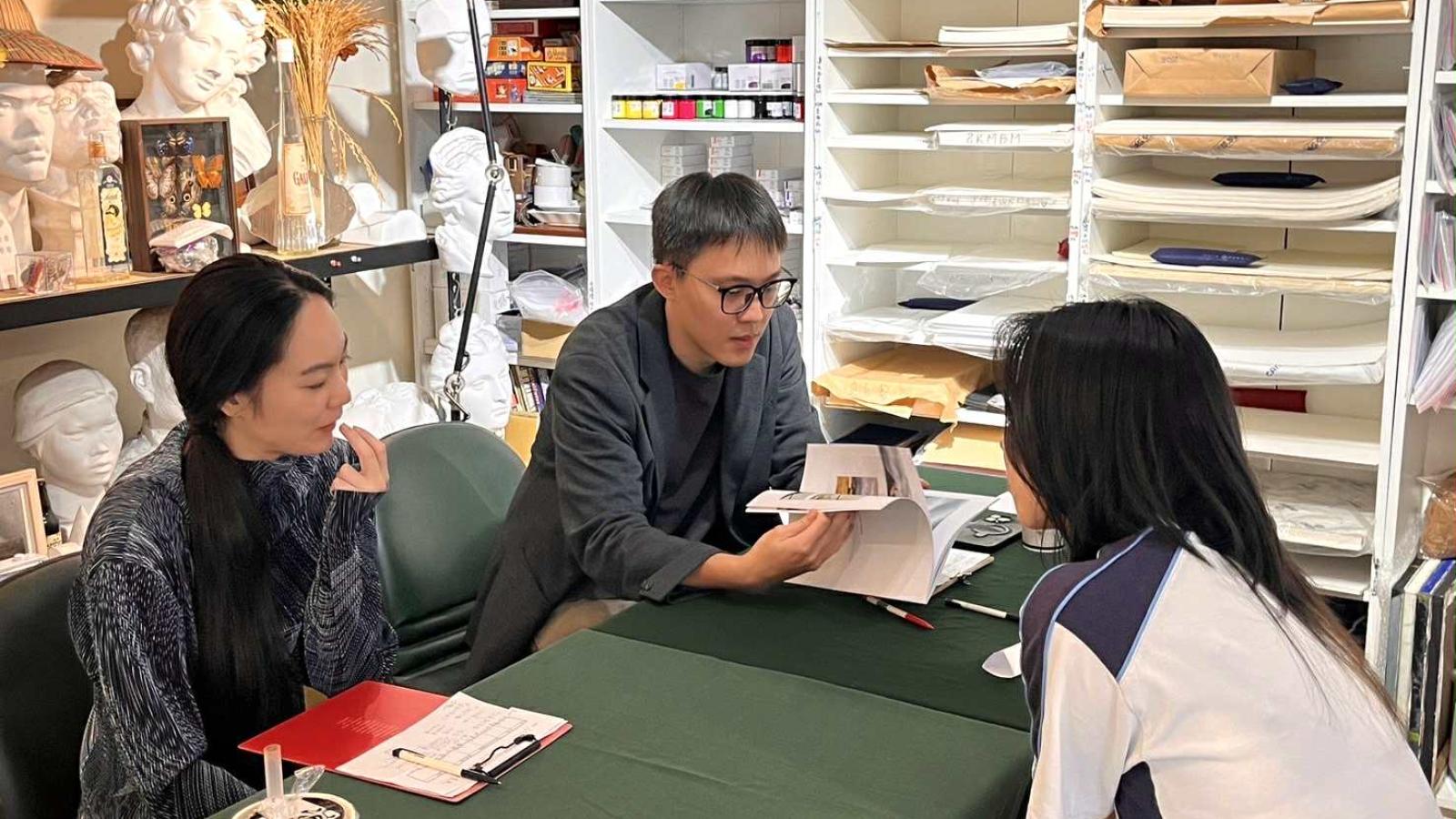 高三考衝班（一階術科＋二階輔導）